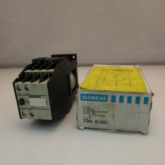 Siemens Contacteur AC-3: 5.5kW 400/380v 24VDC